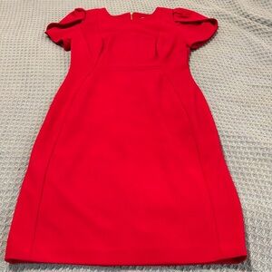 Calvin Klein Vibrant Red Dress